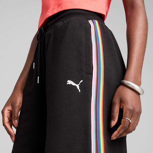 EQUAL LOVE CONFEDERATION Relaxed 14" Shorts Women, PUMA Black, extralarge